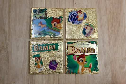 Bambi VHS Coaster Set