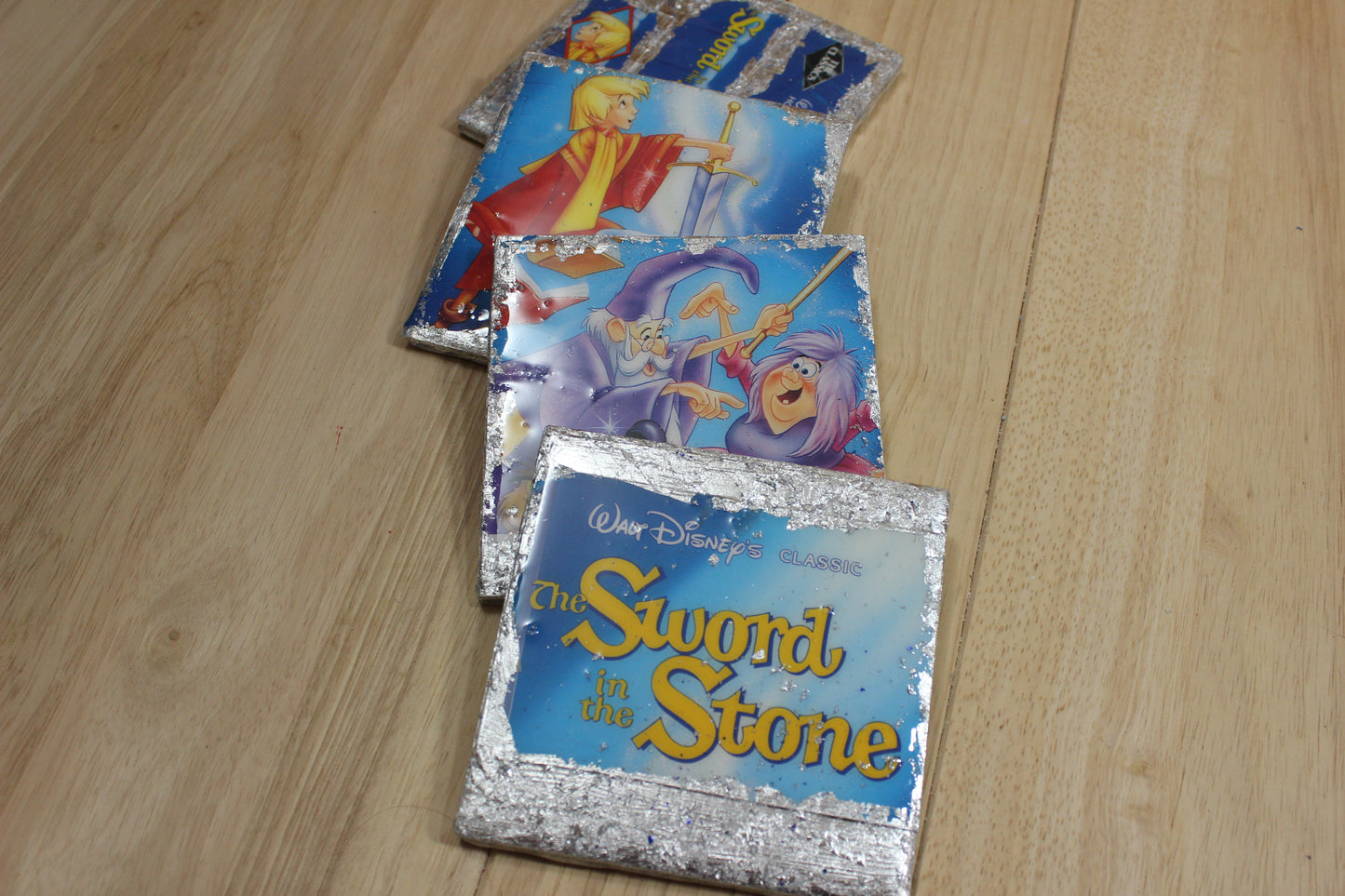 The Sword & The Stone VHS Coaster Set