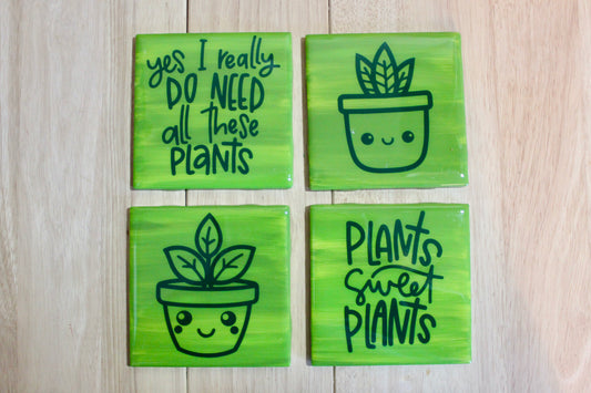 All the Plants Coaster Set