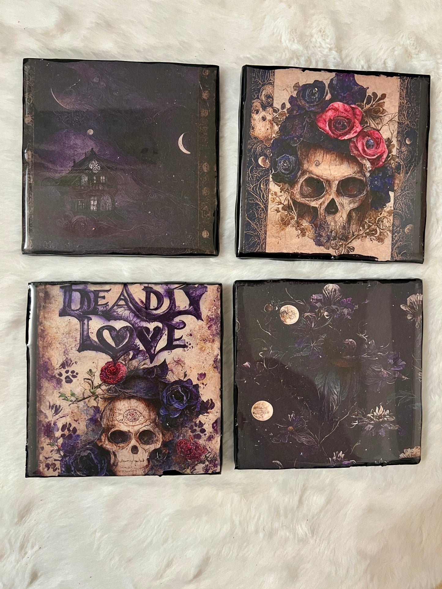 Deadly Love Coaster Set