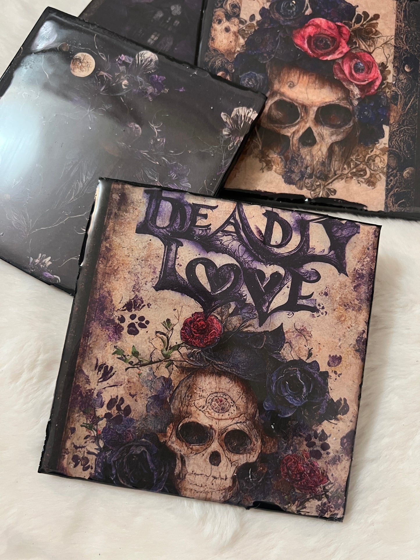 Deadly Love Coaster Set
