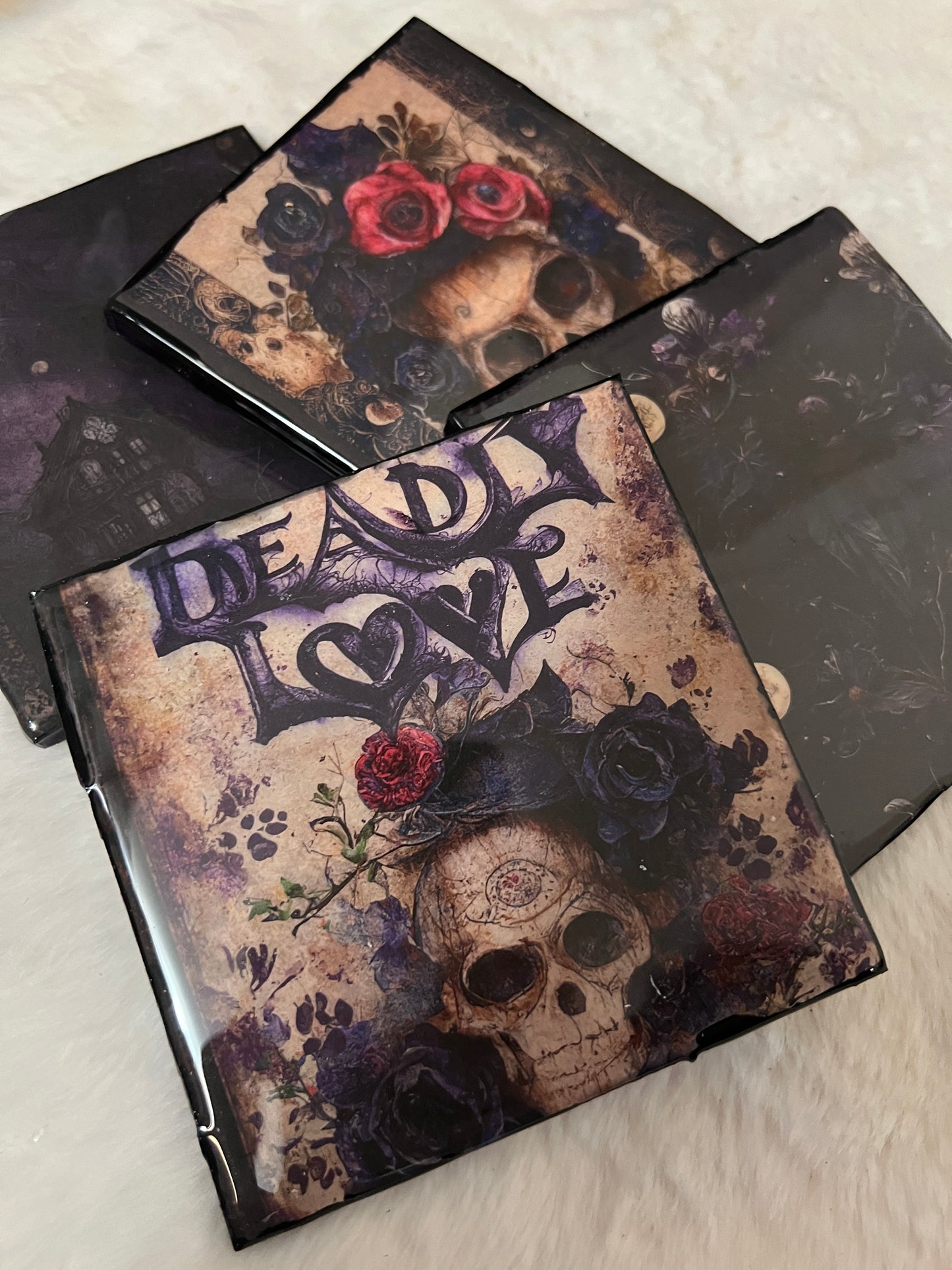 Deadly Love Coaster Set