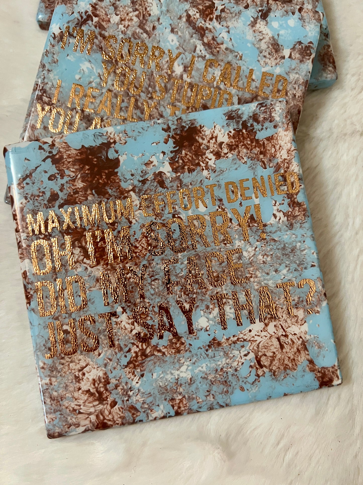 Things We Want to Say Coaster Set