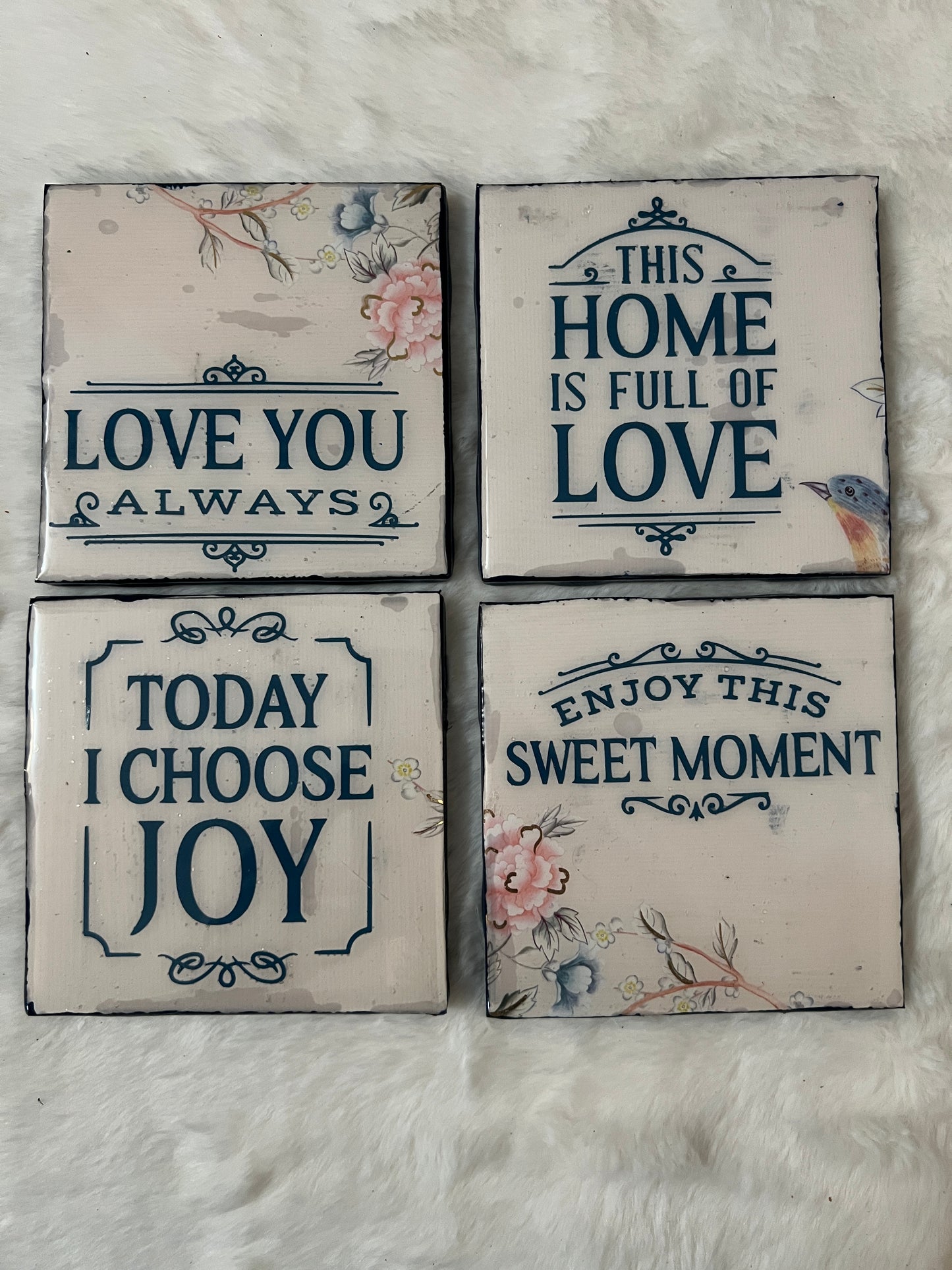 Sweet Moments Coaster Set
