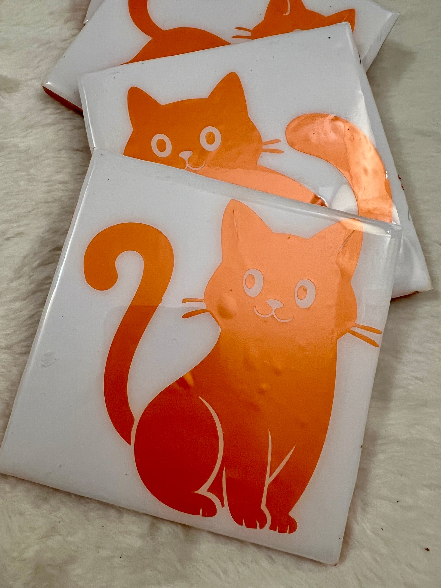 That Orange Cat Coaster Set